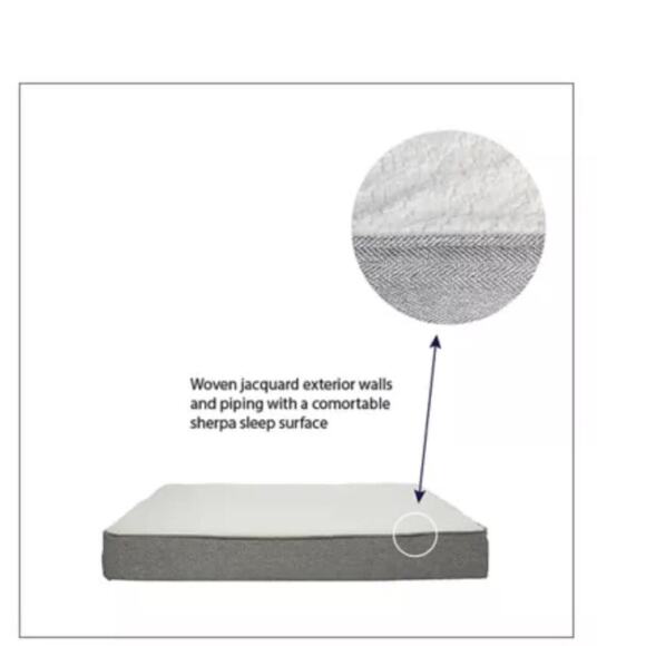 Top Paw® Orthopedic Mattress Dog Bed - Picture 2 of 3